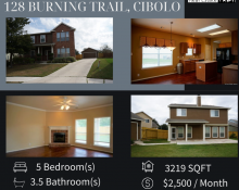 Rental Available, 128 Burning Trail