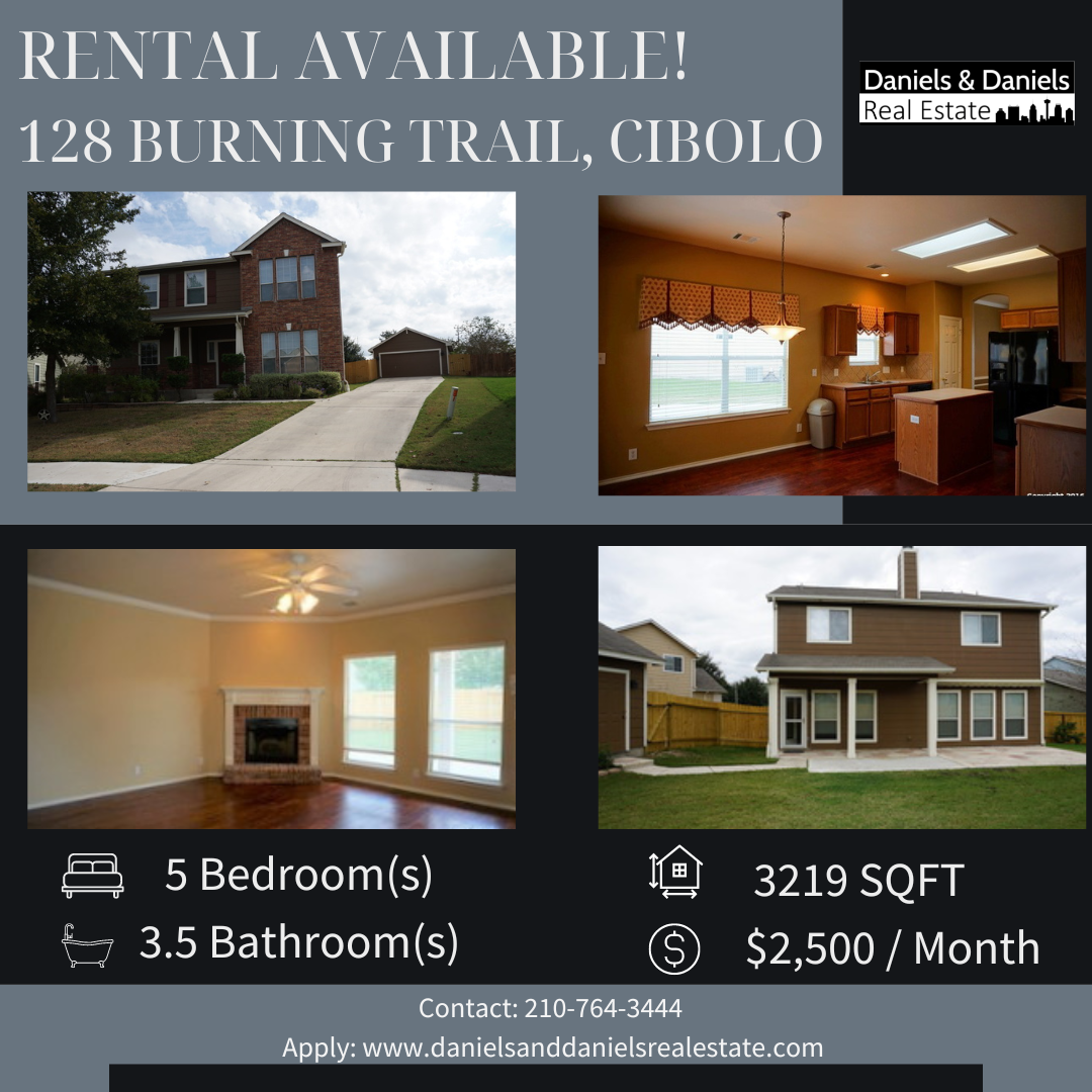 Rental Available, 128 Burning Trail